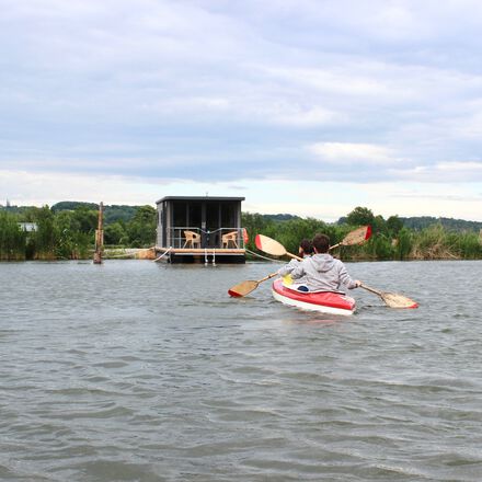 Hausboote in Kirchberg an der Raab