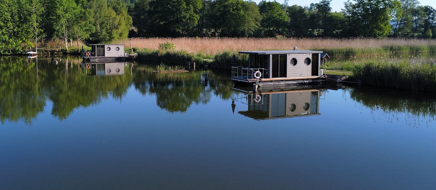 Die Teichquartier Hausboote